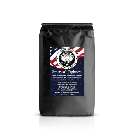 Americans Fighters - 6 Bean Blend - Ground Coffee