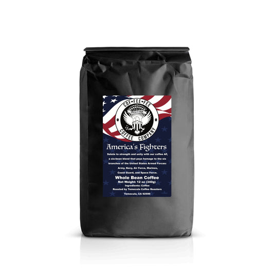 America's Fighters - 6 Bean Blend - Whole Bean